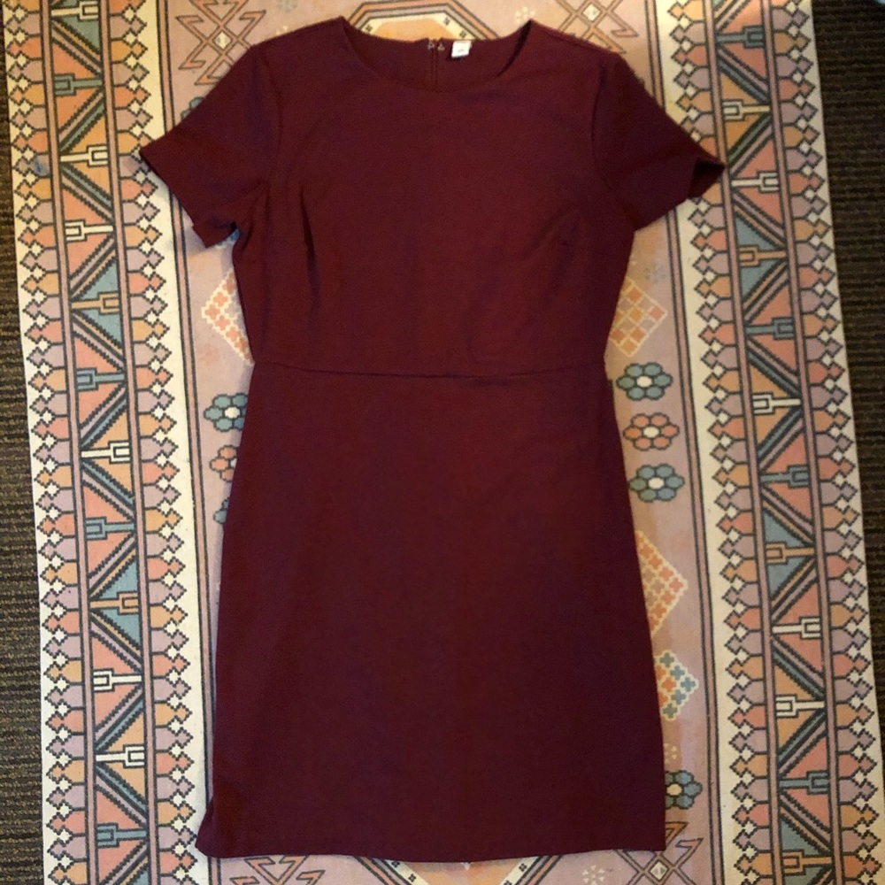 Old Navy Dress- Maroon/red L